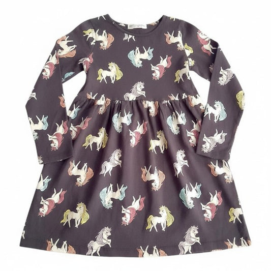 Vestido Algodón Diseños Marca Hym 8 A Estado Casi tiki