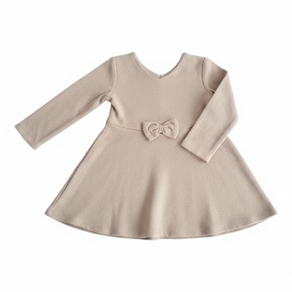 Vestido Algodón Crema Marca Otra 3 A Estado Casi tiki