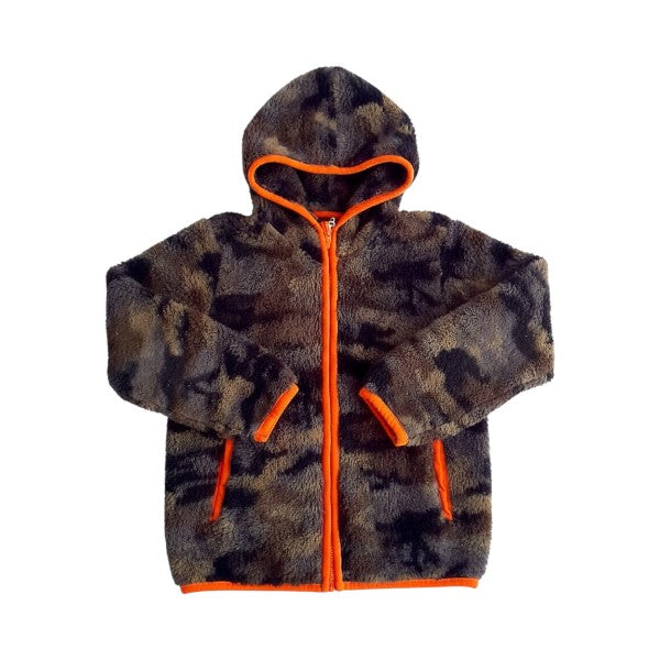 Polerón Peludo militar Marca All basics 8 A Estado Casi tiki