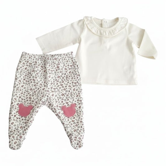 Conjunto Algodón Multicolor Marca Limonada 0-3 M Estado Tiki taka
