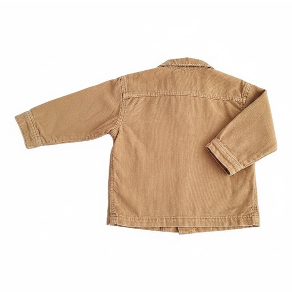 Chaqueta Mezclilla Mostaza Marca Hym 12 M Estado Tiki taka