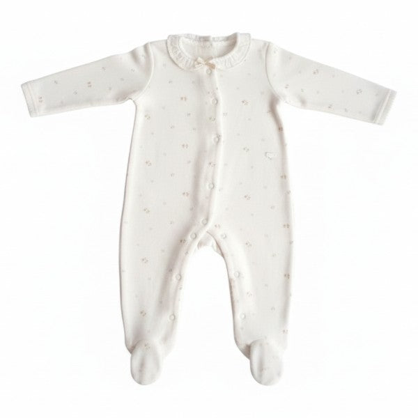 Osito Micropolar Blanco Marca Otra 6-9 M Estado Tiki taka
