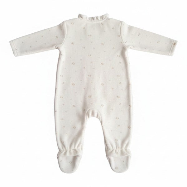 Osito Micropolar Blanco Marca Otra 6-9 M Estado Tiki taka