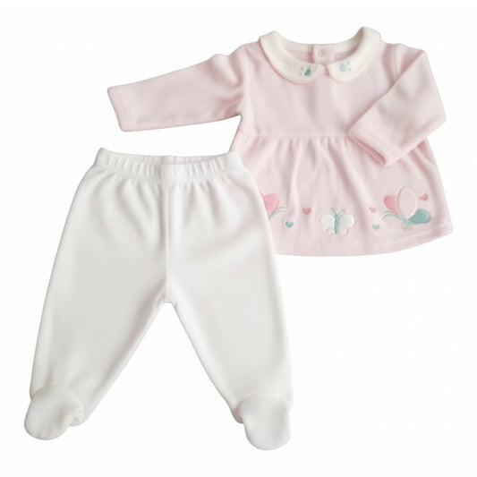 Conjunto Micropolar Multicolor Marca Pillin 0-3 M Estado Tiki taka