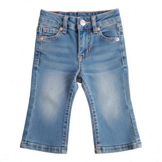 Jeans Mezclilla Azul Marca Pillin 0-3 M Estado Casi tiki
