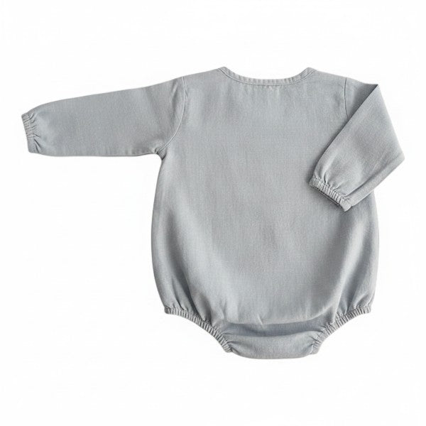 Body camisa Tela Gris Marca Hym 3-6 M Estado Casi tiki