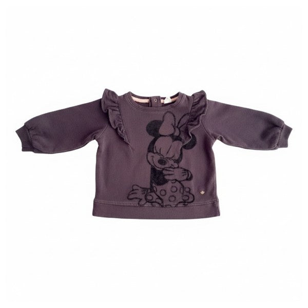 Polera manga larga forrado Café Marca Disney 6 M Estado Casi tiki