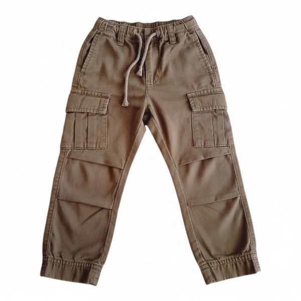 Pantalón Tela Verde Marca Yamp! 3 A Estado Tiki taka