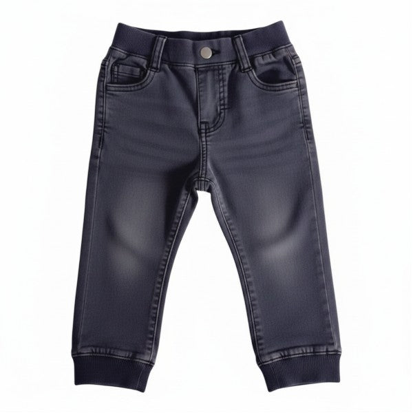 Pantalón Mezclilla Gris Marca Cherokee 18 M Estado Casi tiki