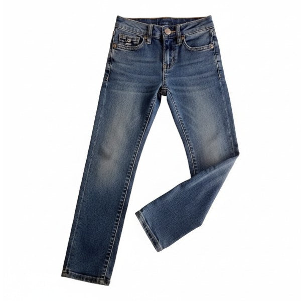Jeans Mezclilla Azul Marca Otra 6 A Estado Casi tiki