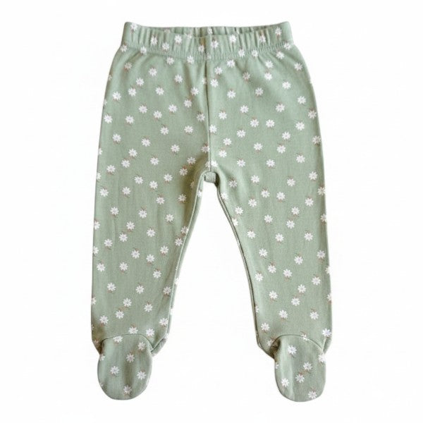 Panty Algodón Verde Marca Otra 6-9 M Estado Casi tiki