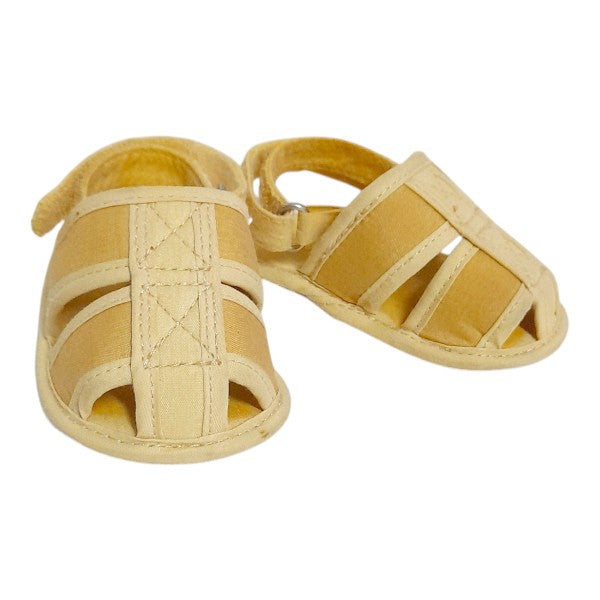 Sandalia blanda Tela Café Marca Opaline 16 Estado Tiki taka