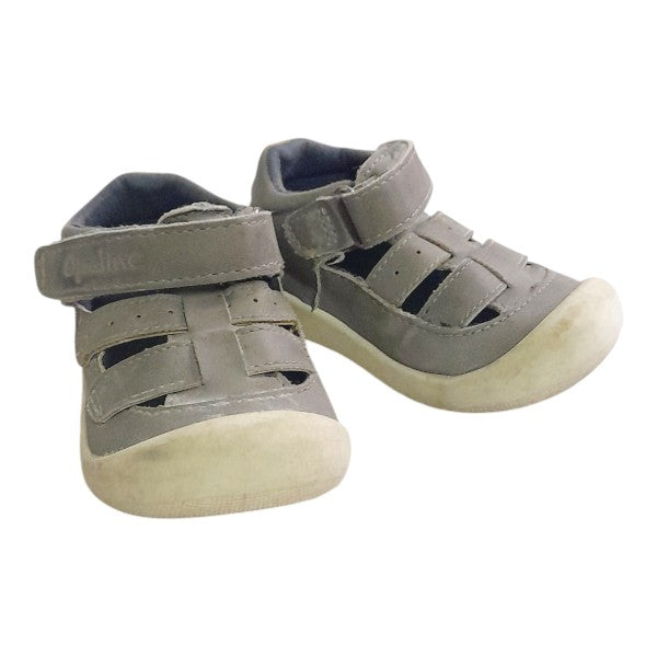 Sandalia blanda Goma Gris Marca Opaline 12-18 M Estado Casi tiki