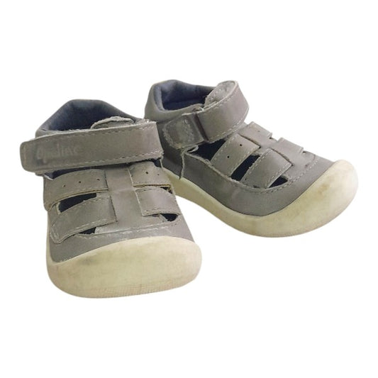 Sandalia blanda Goma Gris Marca Opaline 12-18 M Estado Casi tiki