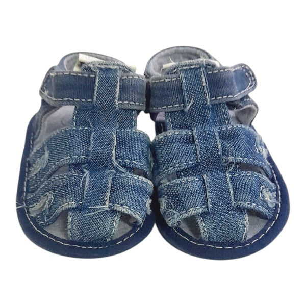 Sandalia blanda Tela Azul Marca Opaline 13 Estado Casi tiki