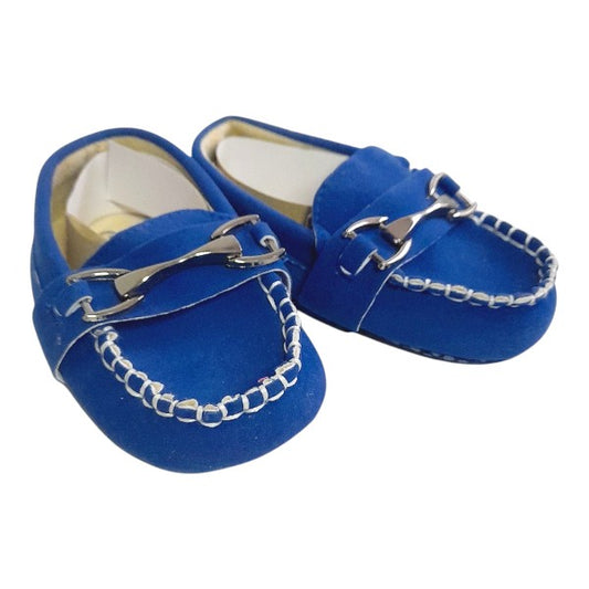 Zapatilla blanda Gamuza Azul Marca Otra 21 Estado Tiki taka
