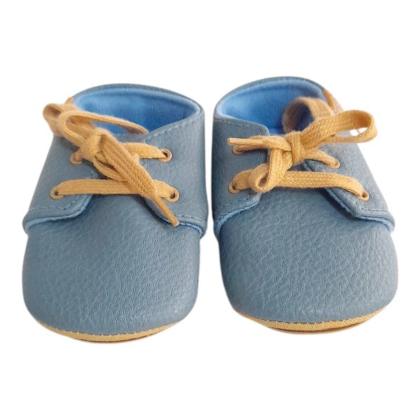 Zapato blando Cuerina Celeste Marca Otra 19 Estado Tiki taka