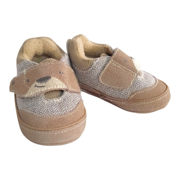 Zapatilla blanda forrado polar Café Marca Colloky 17 Estado Casi tiki