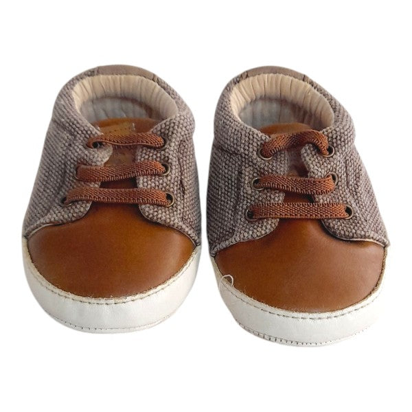 Zapatilla blanda Tela Café Marca Colloky 17 Estado Casi tiki