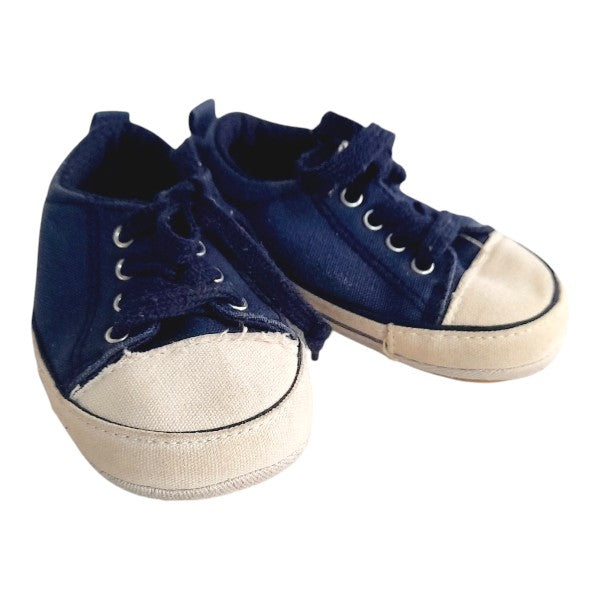 Zapatilla blanda Tela Azul Marca Otra 16 Estado Casi tiki