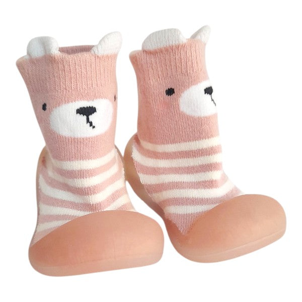 Zapatilla blanda Goma Rosa Marca Otra 16 Estado Casi tiki