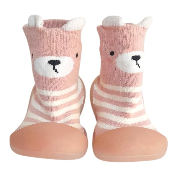 Zapatilla blanda Goma Rosa Marca Otra 16 Estado Casi tiki