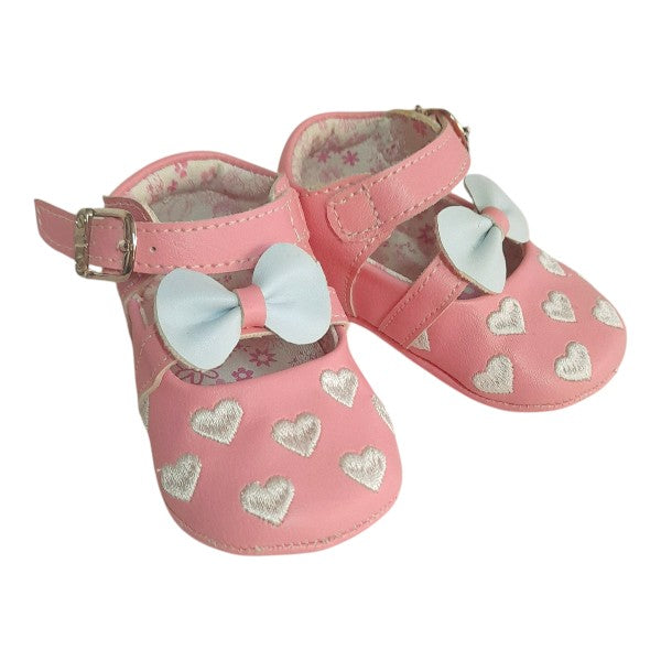 Zapatilla blanda Cuerina Rosa Marca Otra 14 Estado Tiki taka