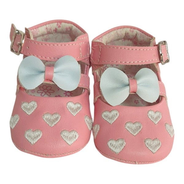 Zapatilla blanda Cuerina Rosa Marca Otra 14 Estado Tiki taka