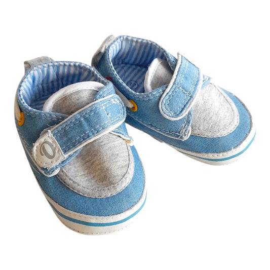 Zapato blando Tela Multicolor Marca Opaline 17 Estado Casi tiki