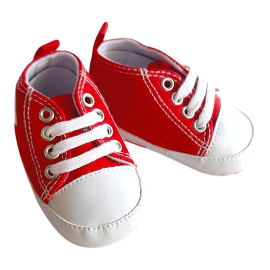 Zapatilla blanda Tela Rojo Marca Otra 17 Estado Tiki taka