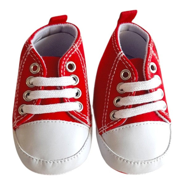 Zapatilla blanda Tela Rojo Marca Otra 17 Estado Tiki taka