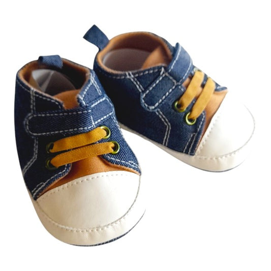 Zapato blando Tela Multicolor Marca Otra 12-18 M Estado Tiki taka