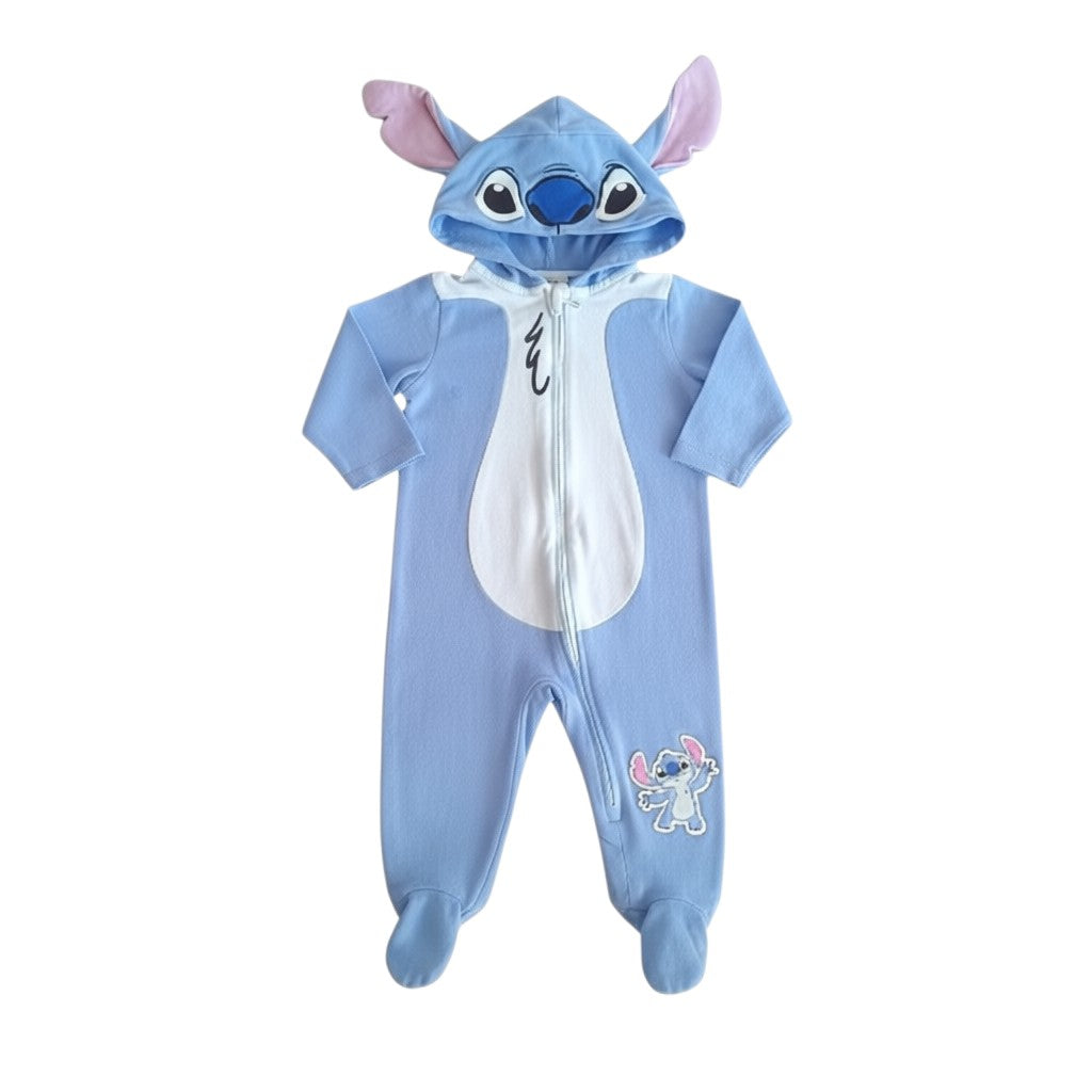 Pijama Algodón Azul Marca Disney 6 M Estado Casi tiki