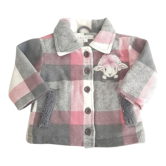 Abrigo Polar Multicolor Marca Limonada 3-6 M Estado Tiki taka