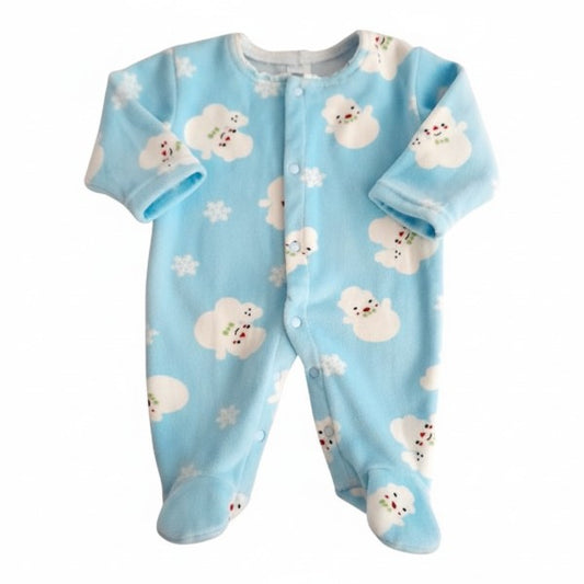 Osito Polar Celeste Marca Otra 6-9 M Estado Casi tiki