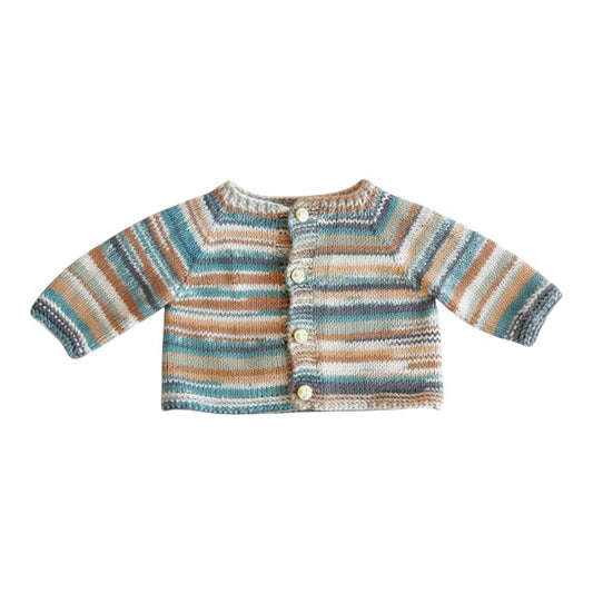 Chaleco Tejido Multicolor Marca Otra 0-3 M Estado Casi tiki