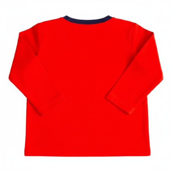 Polera manga larga Algodón Diseños Marca Chess 9 M Estado Tiki taka