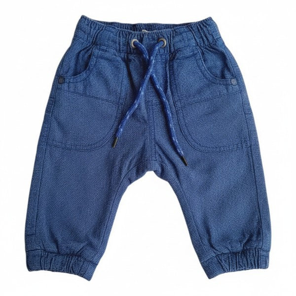 Pantalón Mezclilla Azul Marca Pillin 0-3 M Estado Tiki taka