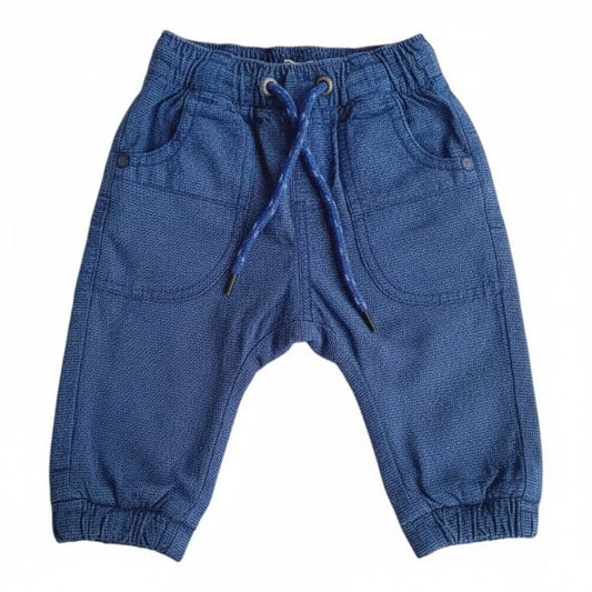 Pantalón Mezclilla Azul Marca Pillin 0-3 M Estado Tiki taka