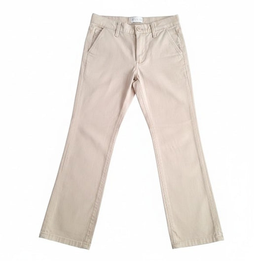 Pantalón Gabardina Crema Marca Otra 7 A Estado Tiki taka