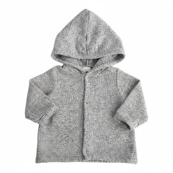 Polera manga larga Algodón Gris Marca Old Navy 0-3 M Estado Casi tiki