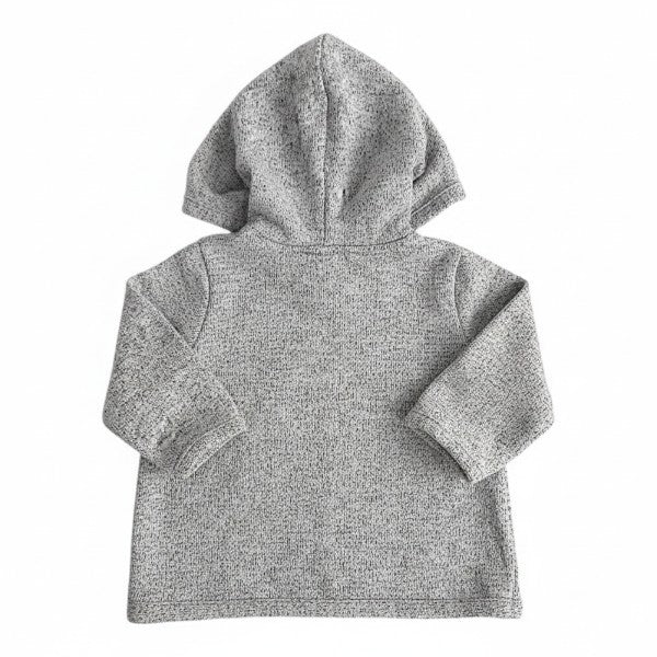 Polera manga larga Algodón Gris Marca Old Navy 0-3 M Estado Casi tiki