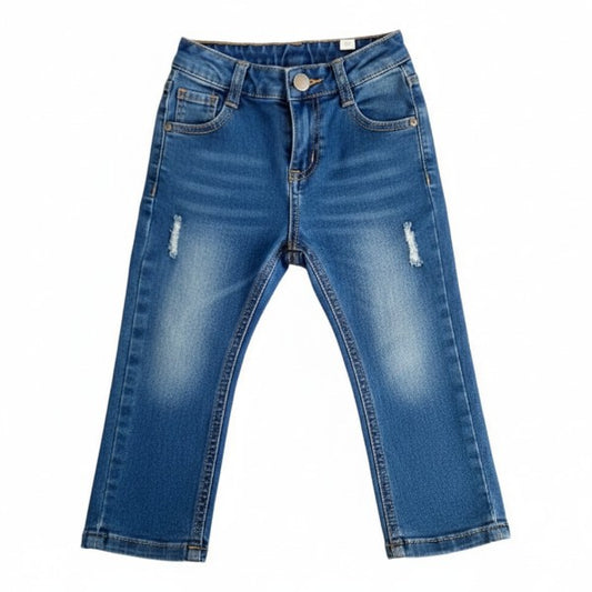 Jeans Mezclilla Azul Marca Infanti 18 M Estado Tiki taka