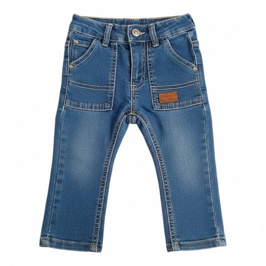 Jeans Mezclilla Azul Marca Black and blue 18 M Estado Tiki taka