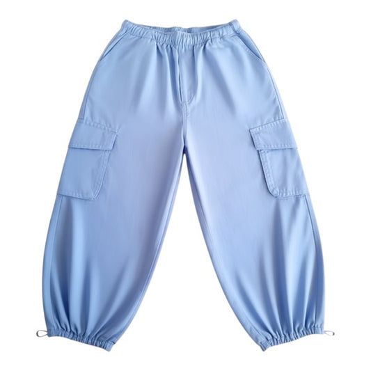 Pantalón Tela Celeste Marca Otra 4 A Estado Tiki taka