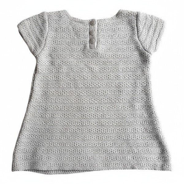 Vestido Tejido Gris Marca Otra 18 M Estado Casi tiki
