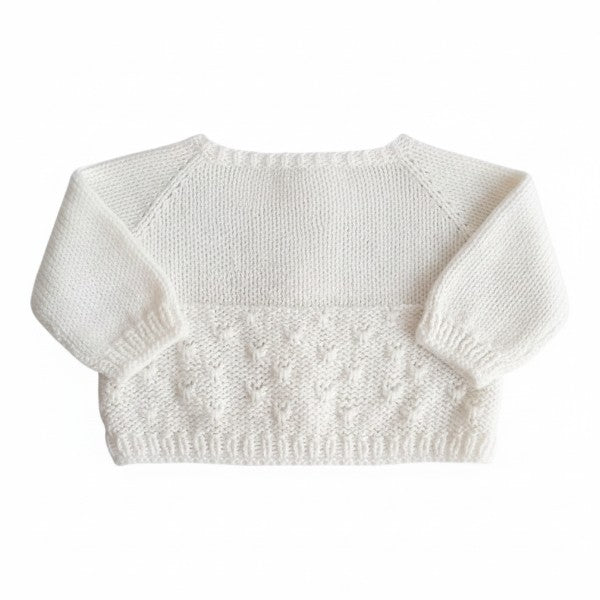 Chaleco Tejido Blanco Marca Otra 9-12 M Estado Casi tiki