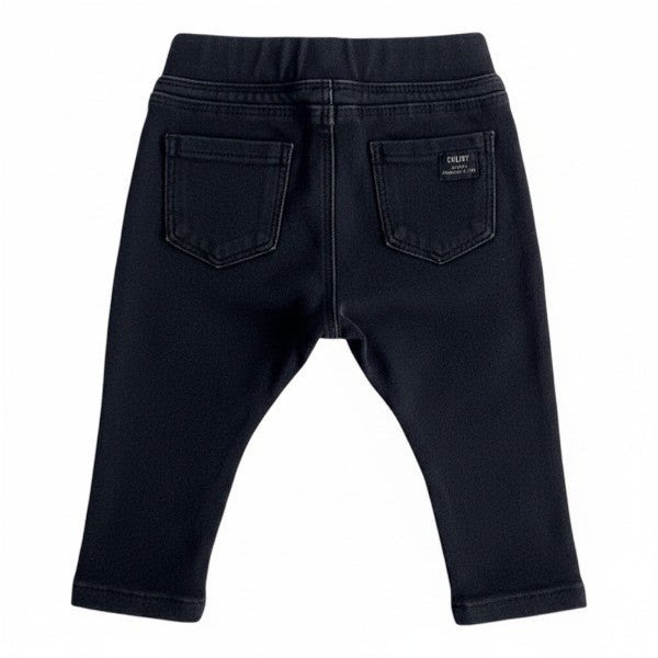 Pantalón Mezclilla Negro Marca Colloky 6-9 M Estado Casi tiki