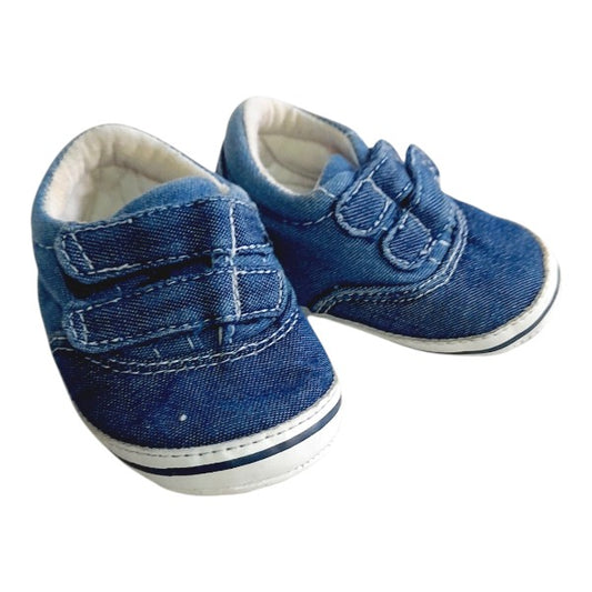 Zapato blando Mezclilla Azul Marca Opaline 16 Estado Casi tiki