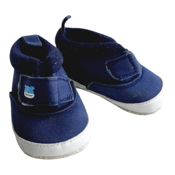 Zapato blando Tela Azul Marca Urb 14 Estado Casi tiki
